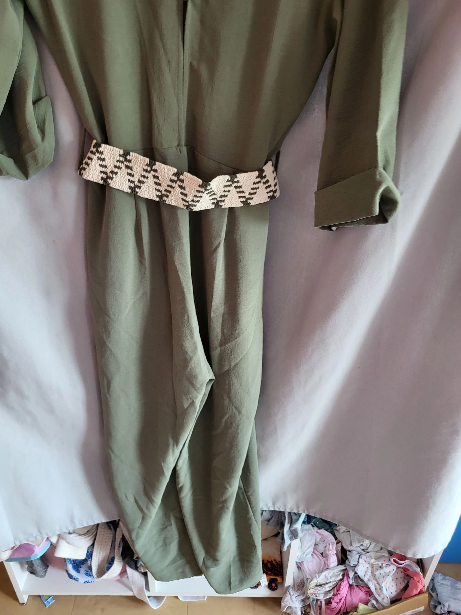 Groene jumpsuit zara – photo 8